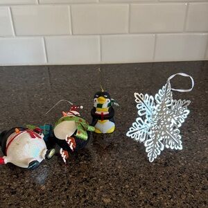 Assorted Holiday Ornament Set